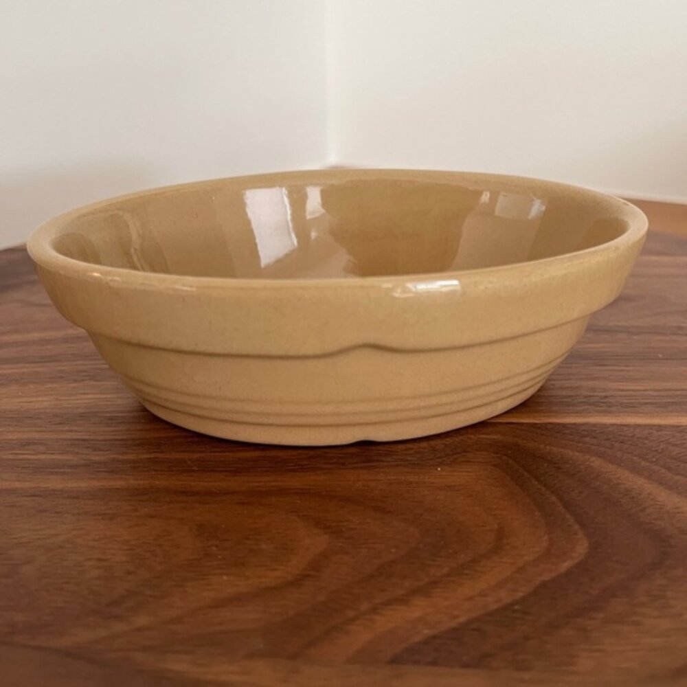 MASON CASH Small Individual Oval Ceramic Baker Serving Bowl Made England